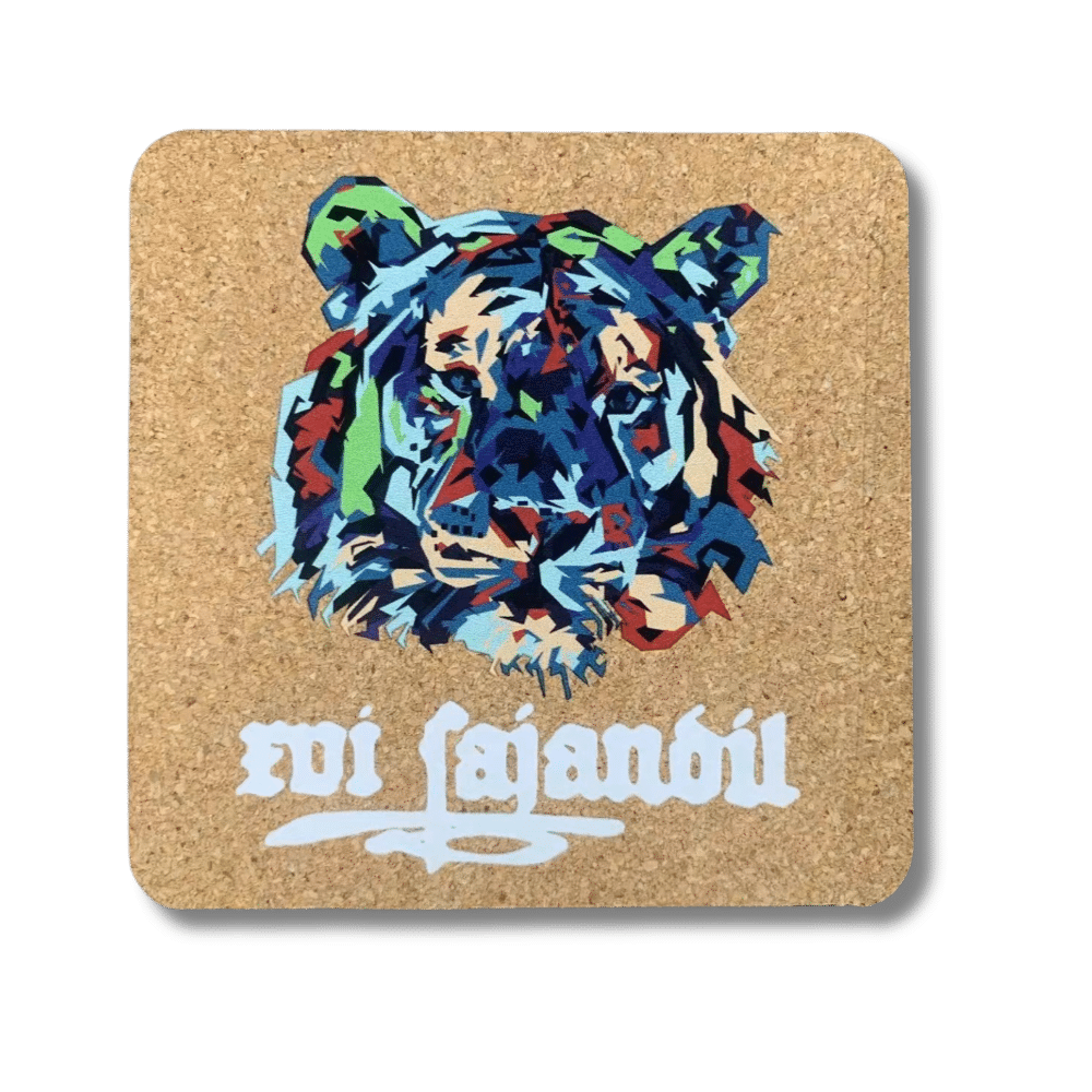 custom-colour-printed-glossy-tiger-cork-drink-coasters-abc2000 Cork Drink Coasters