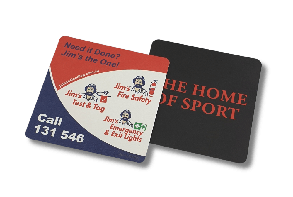 Square Shape Absorbent Drink Beer Coasters