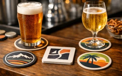 Custom Beer Coasters for Brands and Events