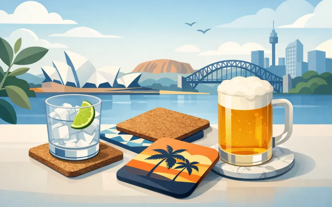Custom Drink Coasters Australia Buyers Need