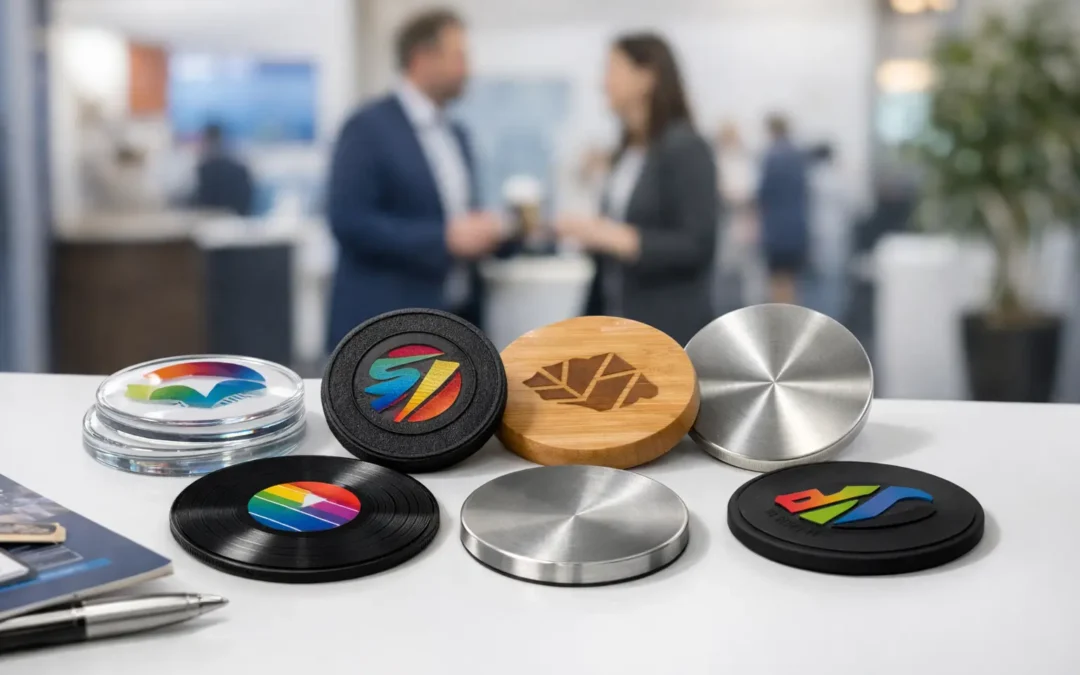 Coasters for Trade Shows That Keep Brands Visible
