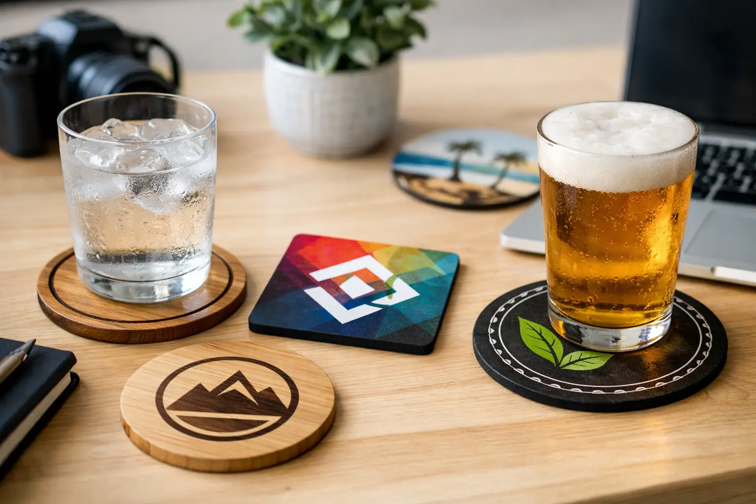 How to Design Custom Coasters That Work - Drink Coaster