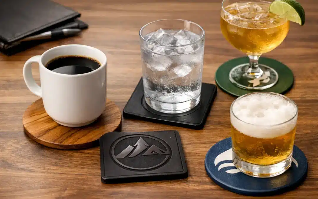 Logo Coasters That Actually Work for Brands