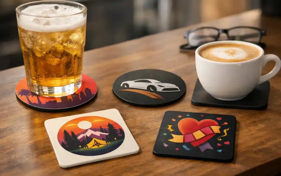 Printed Coasters That Work Harder for Brands