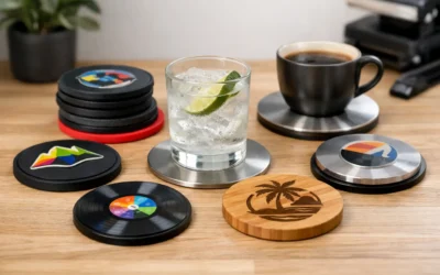 Bulk Custom Coaster Printing for Better Branding