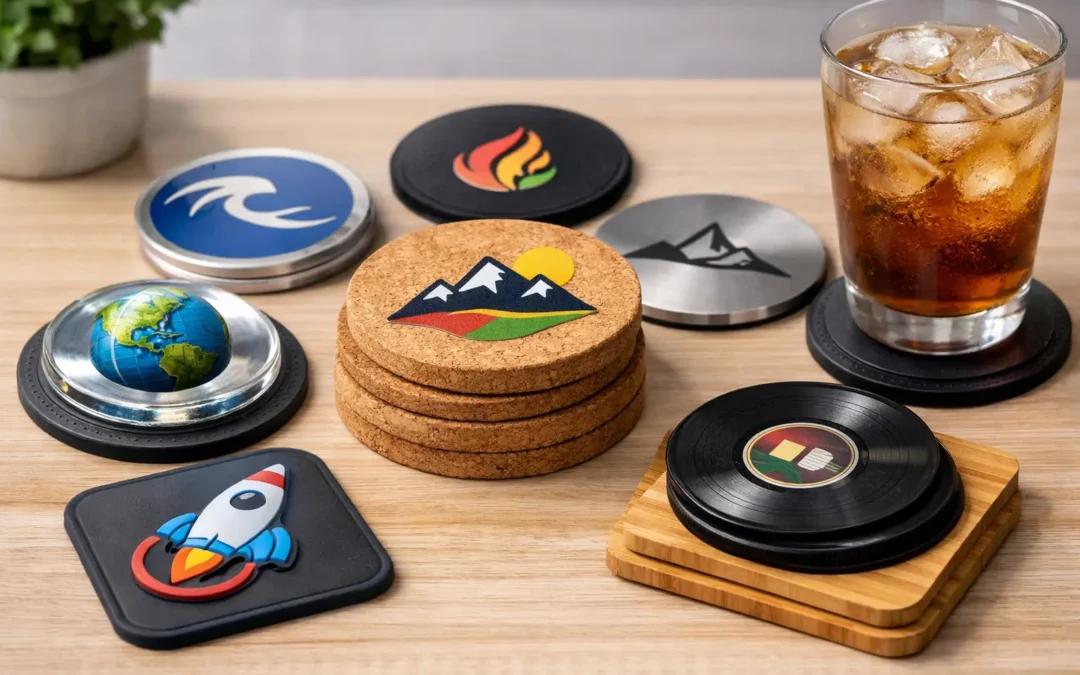 Custom Cork Coaster Sets for Brands and Events