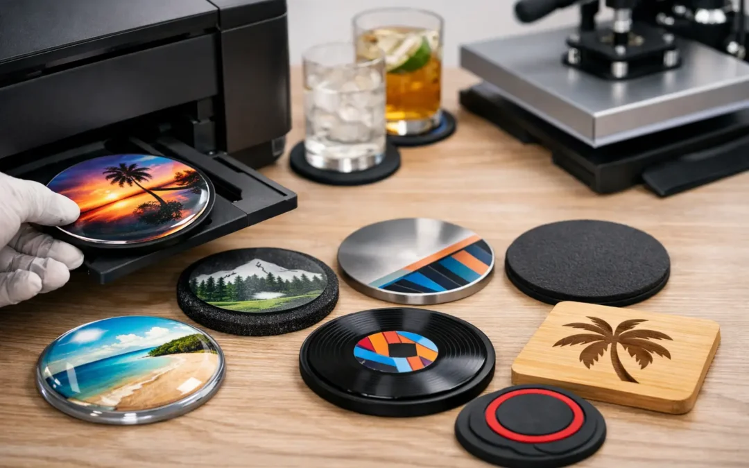 How to Print Coaster Artwork That Looks Professional