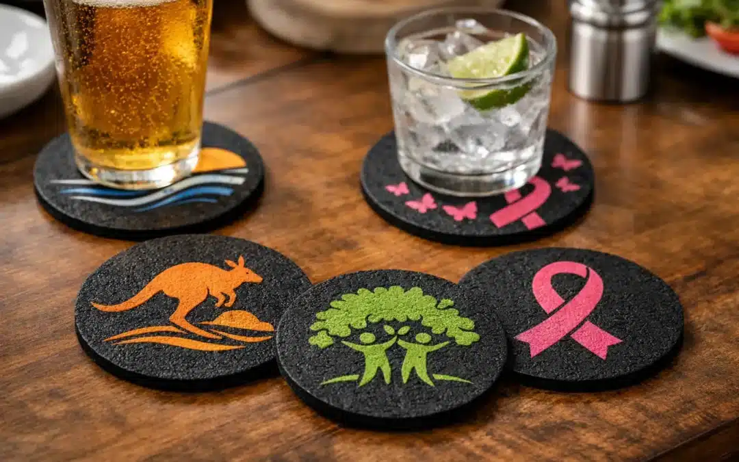 Restaurant Coaster Branding Example: What Works