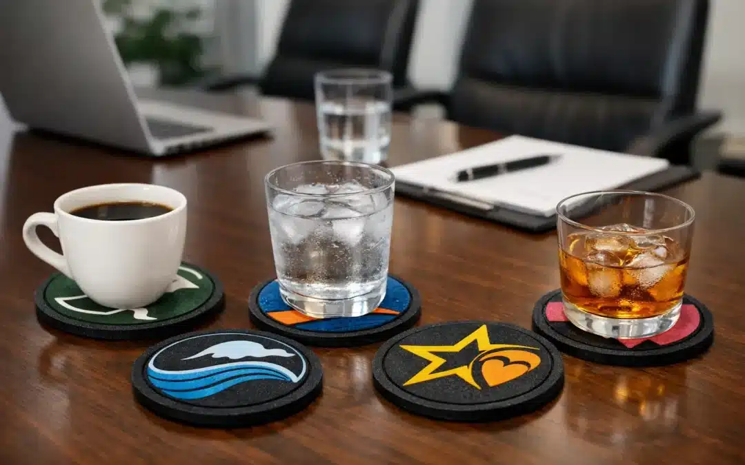 Coasters for Boardroom Tables That Work Hard