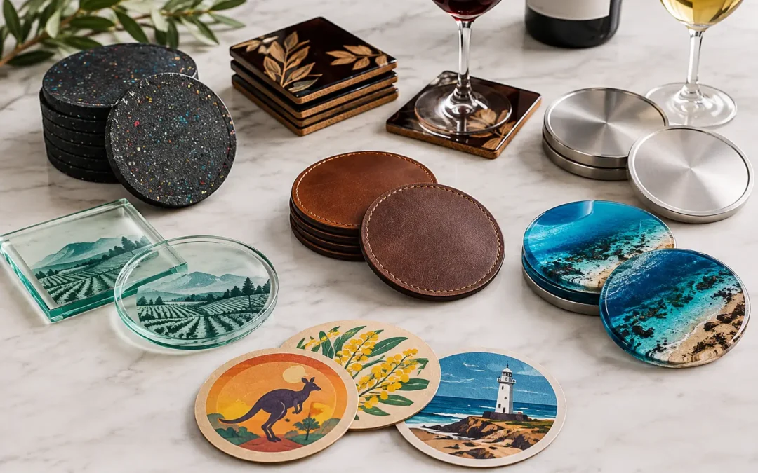 Coasters for Wine Tastings That Work Harder